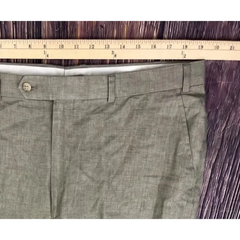 Haspel 100% Linen Chino Pants Mens Size 40x30 (Actual 39x29)